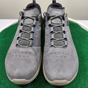 ECCO Biom Gore-Tex Hiking Shoes Men 10 Gray Yak Leather Waterproof Outdoors 
or